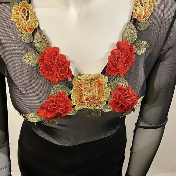 Top Chic Black Dress - Picture 3 of 5